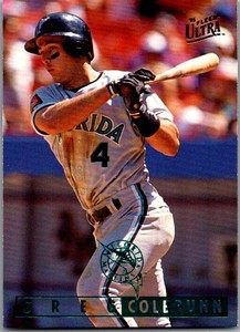 Greg Colbrunn 1995 Ultra  #378 Florida Marlins