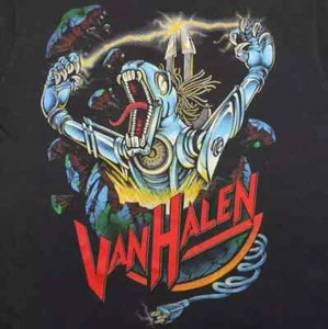Van Halen 1980s Music Tour Rock Band 80s Vintage T-Shirt Unisex Gift For Fans - Picture 1 of 7
