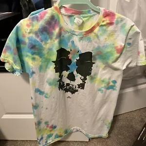 Vintage J&H T Shirt Summer 2009 Artwork Dr. Jekkyl Mr. Hude Small Tye Dye - Picture 1 of 4