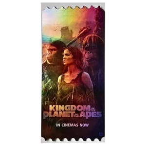 Movie Ticket Kingdom of the Planet of the Apes Collectible Theater Limited Rare - Picture 1 of 7