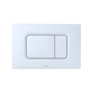 TOTO Dual Flush Rectangle Push Button Plate for Select DuoFit In-Wall Tank Un...