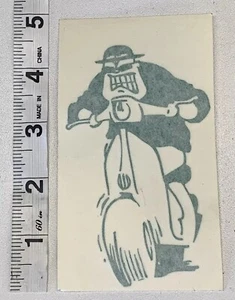 Vespa Scooter Raging Rider Motorsports Temporary Tattoo - FREE SHIPPING - Picture 1 of 2