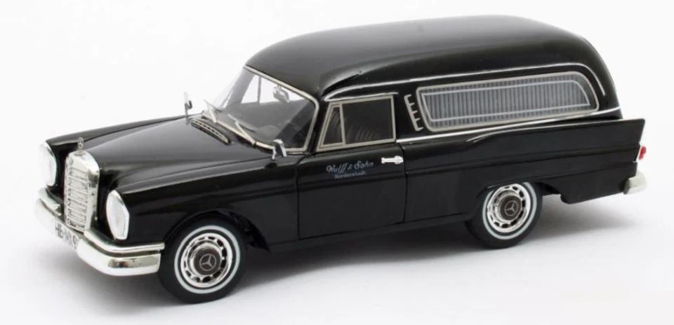 Matrix MB 220SE Pollmann Hearse Black 1963  1:43 Scale - Image 1 of 1
