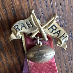 Vintage Rah Rah Football Pin Back Salesman Sample Rare - Bild 1 von 5