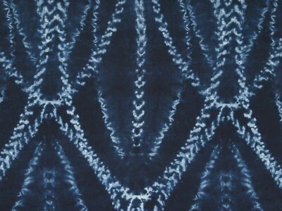Tela de tapicería de P/Kaufmann "Aanya" en índigo Foto 1 de 3