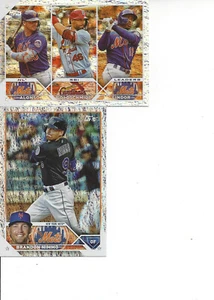 2023 Topps Factory Foilboard Brandon Nimmo #277/426 #614 Mets de Nueva York LEER - Imagen 1 de 1