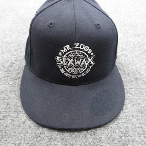 Vtg Sex Wax Hat Mens 6 7/8 7 1/4 Blue Mr.Zogs Surfer Classic Baseball Hat y2k - Picture 1 of 8
