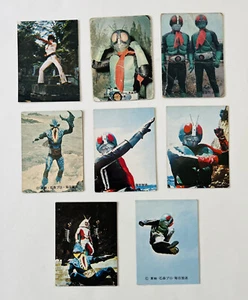 Lote de 8 ~ Tarjeta Antigua Kamen Rider Calbee 101 102 231 237 243 244 287 289 - Imagen 1 de 1