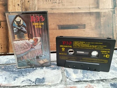 Dio Dream Evil Cassette Tape - 1987 Foto 1 de 4