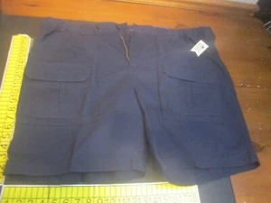 Pantalones Cortos Croft & Barrow Laterales Carga Calce Relajado Talla 50 Azul Marino - Imagen 1 de 5