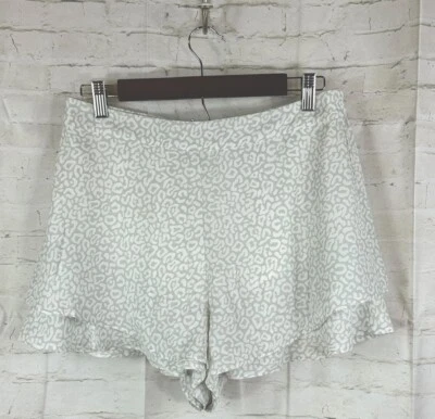 Mujeres M Vestido Pantalones Cortos Festival Estampado Animal Hada Caprichoso Pull On Fluido Foto 1 de 4