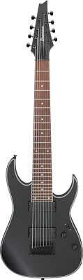Ibanez RG8EX BKF 8-string Guitar Black Flat Electric Guitar with Gig Bag - Image 1 of 4