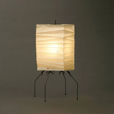 Juego de luces de pie ISAMU NOGUCHI AKARI UF1-XN papel japonés auténtico Foto 1 de 2