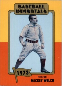 1980 SSPC HOF - 1ST PRINTING - #140 MICKEY WELCH NEW YORK GIANTS