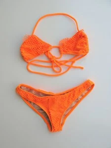Bikiniunterteil NUR Tyler Rose Fever Netzunterteil neu ohne Etikett Oberteil separat erhältlich 89 $ - Bild 1 von 6