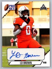 2021 Pro Set College Football #PS-LB1 L.D. Brown Autographs
