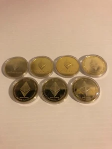 ethereum (ETH) World Currency Tokens - 1 ounce each - set of 7 - Bild 1 von 1