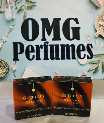 Guerlain Terracotta Light Summer Bronzing Powder 10g (Brunettes Halees) Lot of 2 - Image 1 of 4