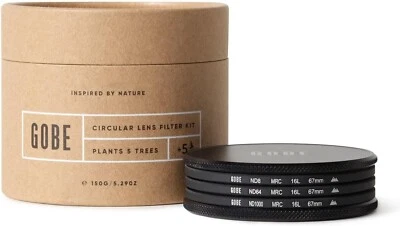 Gobe Filter Set 67mm Neutral Density  Kit. MRC 16-layer. ND4, ND16, ND32 - Image 1 of 4