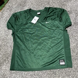 Nike Vapor Varsity Football Practice Mesh Jersey Shirt Green 908729 341 Men 2XL - Picture 1 of 10