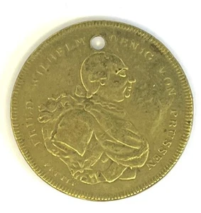 1814 FRIEDRICK WILHELM PREUSSEN FRIEDEN VON PARIS MEDAILLE / TOKEN (F13) - Bild 1 von 2