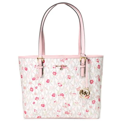Nuevo MICHAEL KORS Bolso de Mano Hombro 2WAY Vainila Mlti 38S2GT9T8V Kawaii Rosa Lindo Foto 1 de 4