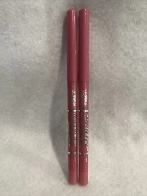 Lot Of 2 L'Oreal Paris Infallible 6HR Never Fail Lip Liner 107 Pink 0.009 Oz - Image 1 of 4