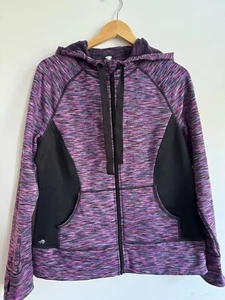 Ideology Full Zip Hooded Jacket Women's Size Large  Preowned. Multicolor. - Picture 1 of 13