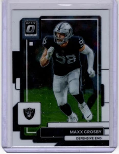 2022 Panini Donruss Optic Football Maxx Crosby No. 106 Las Vegas Raiders - Bild 1 von 2