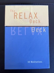 The Relax Deck: 50 Meditations Cards To Calm Your Mind, Body And Spirit Freeship - Bild 1 von 2