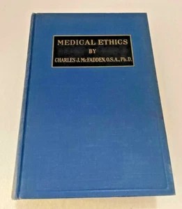Medical Ethics by Charles J McFadden, O.S.A., Ph.D. HC 1956 - Imagen 1 de 10