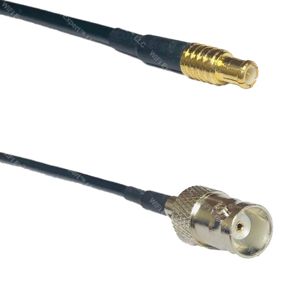 RG174 MCX MALE to BNC FEMALE Coax RF Cable USA-Ship Lot - Image 1 of 1