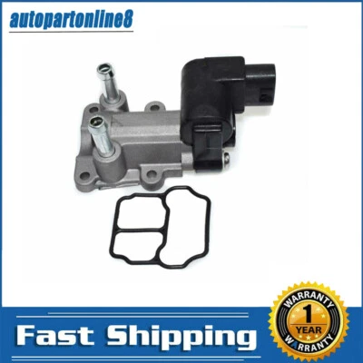 1x Válvula de control de aire inactivo con junta apta para Toyota Camry Solara 2000 2001 4 cilindros 2,2 L Foto 1 de 4