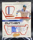 2003 Fleer Authentix Game Used Jersey Relic Derek Jeter Yankees HOF Cooperstown