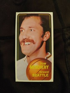 1970 Topps Tom meschery basketball card #99 Seattle Supersonics EX/NM