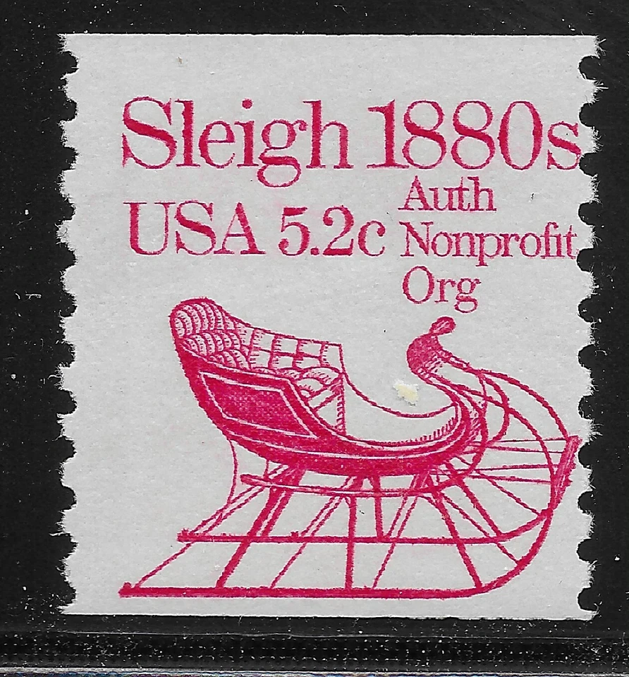 US Scott #1900, Single 1983 Sleigh 5.2c FVF MNH - Image 1 of 1