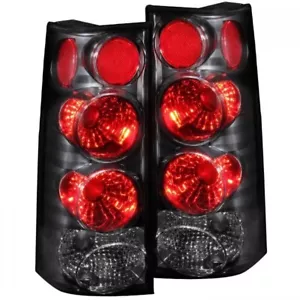ANZO 211090 Black Euro Tail Light Assembly for 03–15 Chevy/GMC Express/Savana - Bild 1 von 5