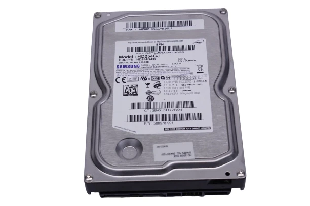Samsung HD254GJ 250GB 588578-001 7200RPM 3.5" HDD SATA II 3.0Gbps Hard Drive - Image 1 of 1