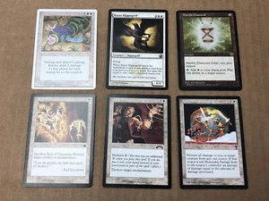 Magic the Gathering 6 cartas blancas diferentes EDH grapas Magic The Gathering combinamos envío - Imagen 1 de 4