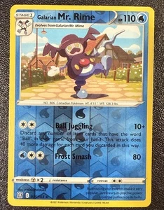 Pokemon - Galarian MR RIME - 035/163 - Holograma Inverso Raro - Estilos de Batalla - Casi Nuevo/Muy Nuevo - Imagen 1 de 2