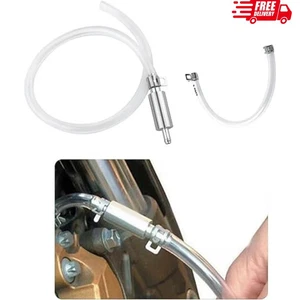 Manguera de purga de frenos de automóvil con válvula de retención unidireccional, manguera de purga de líquido de frenos duradera - Imagen 1 de 7