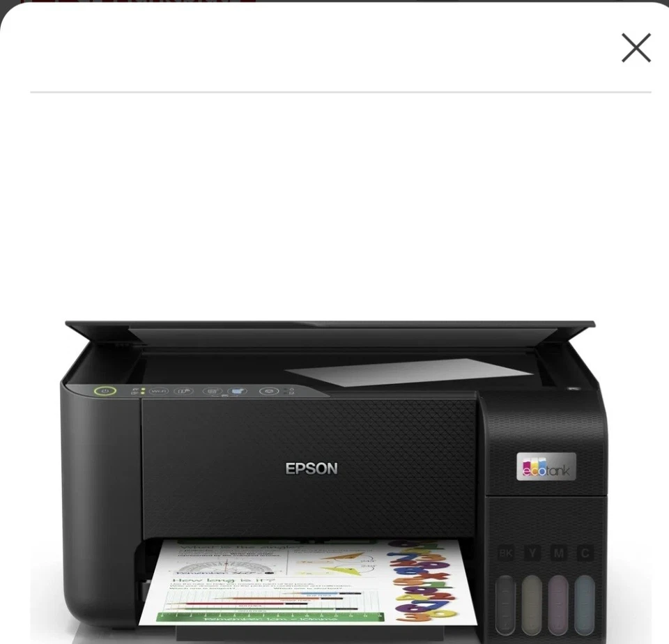 Epson EcoTank ET-2812 Multifunktionsdrucker - Schwarz - Bild 1 von 1
