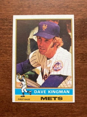 1976 Topps, #40 Dave Kingman, VGEX-EX - Image 1 of 2
