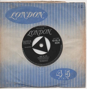LITTLE RICHARD rip it up*ready teddy 1950's UK LONDON TRI-CENTRE SILVER PRINT - Picture 1 of 4