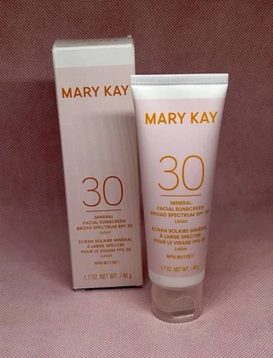 PROTECTOR SOLAR FACIAL MINERAL MARY KAY AMPLIO ESPECTRO SPF 30/HIDRATANTE~183253~¡NUEVO EN CAJA!! Foto 1 de 4