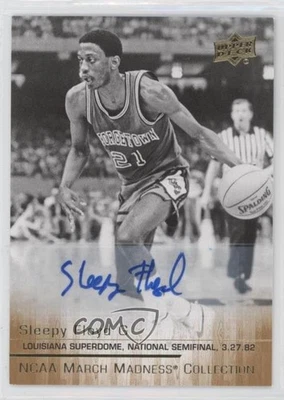 2014-15 Upper Deck NCAA March Madness Collection Auto Sleepy Floyd #SF-1 - Image 1 of 3