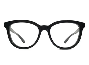Gucci Eyeglasses Frames GG1687O 001 Polished Black Cat Eye Full Rim 52-18-140 - Picture 1 of 12