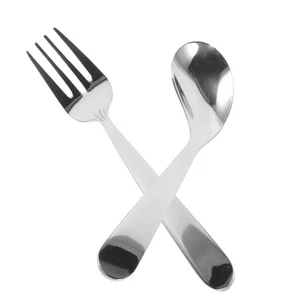 Cuchara de codo cubiertos adaptados para ancianos para adultos comer alimentación - Imagen 1 de 12
