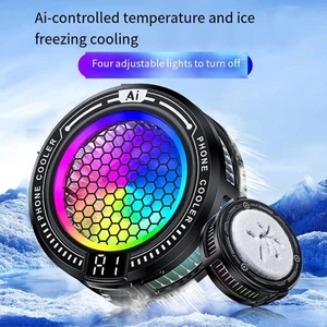 Refroidisseur Téléphone Magnétique Efficace avec Effets RGB et Vitesses Régl - Photo 1 sur 12
