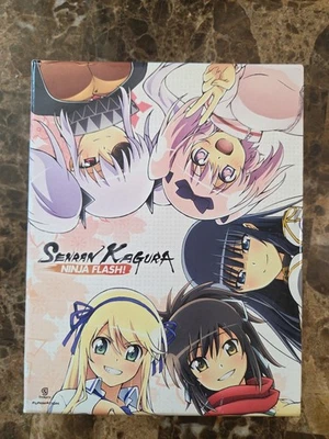 Senran Kagura Ninja Flash! Blu-ray DVD combo box set Foto 1 de 4